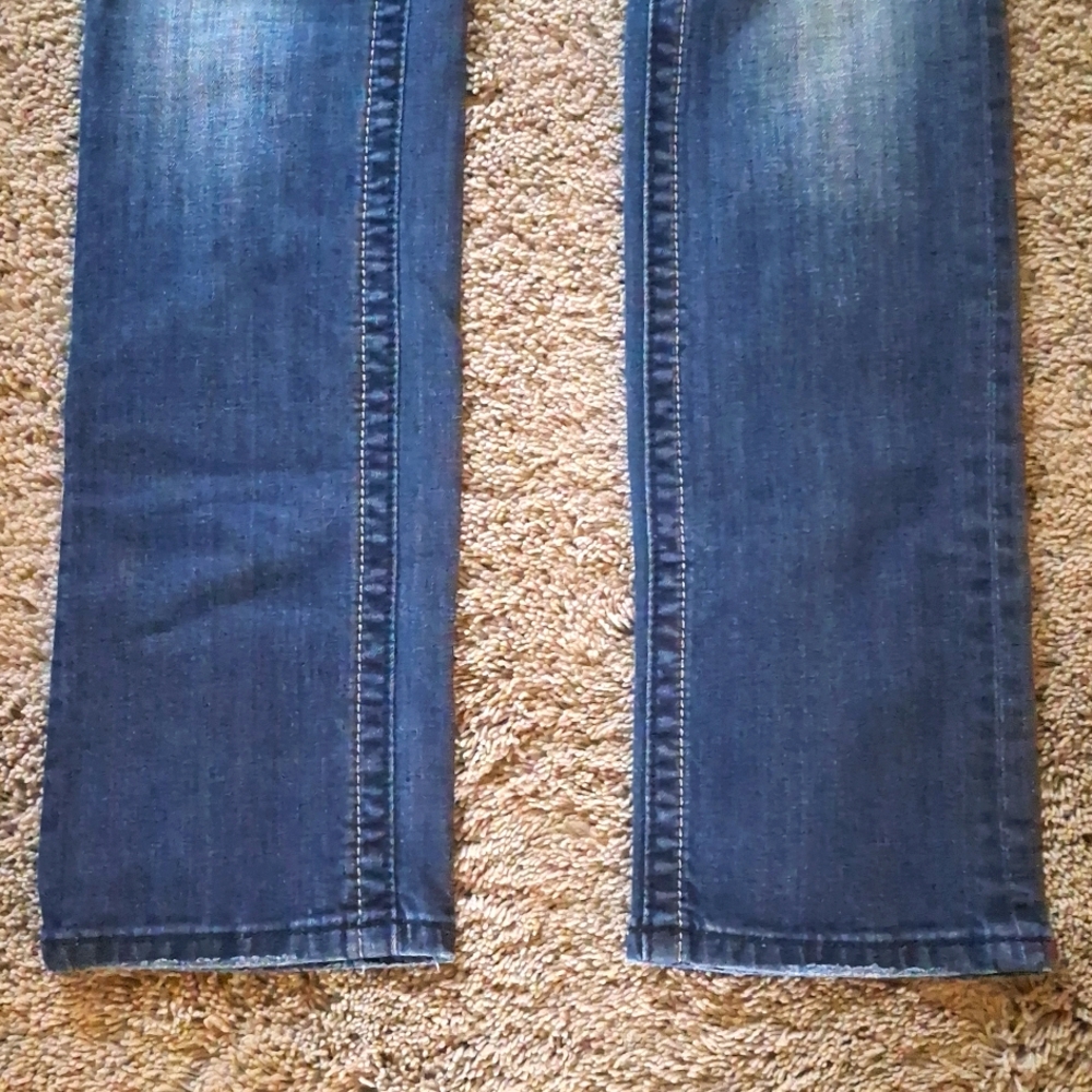EUC MISS ME Size 28 Straight Blue Jeans - Picture 13 of 15